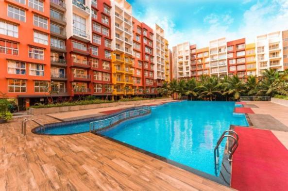 Tata Rio De Goa ,Goodstay 2 Bhk Apartment With Pool ,6Km From Airport ,201 Vāsco Da Gāma Exterior foto